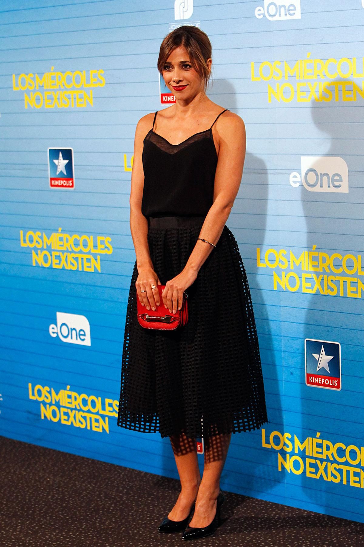 Mariam Hernández en el estreno de 'Los miércoles no existen'