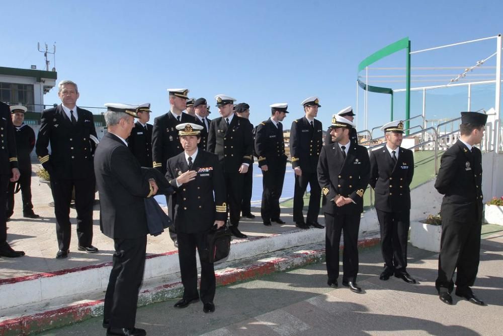 Oficiales de la OTAN comprueban el potencial de los sistemas de detección submarina de la UPCT en el Mar Menor