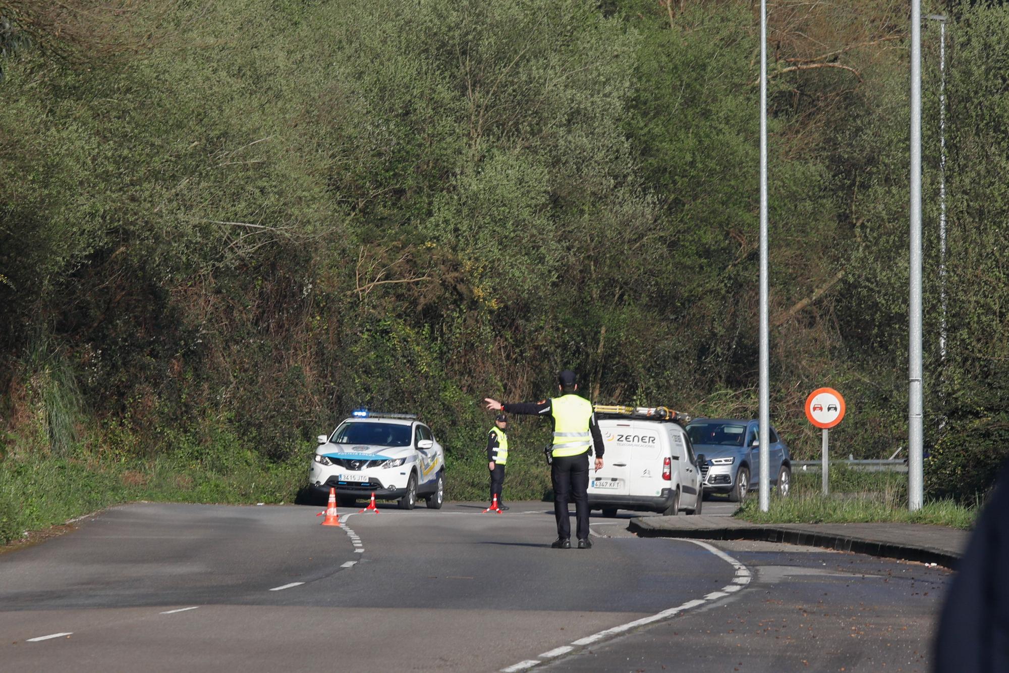 Rescatan a un hombre que intentaba precipitarse por el viaducto de la Consolación de Corvera