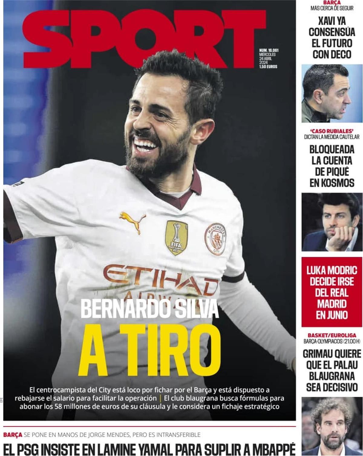 Las portadas de los periódicos deportivos de hoy, miércoles 24 de abril Las portadas de los periódicos deportivos de hoy, miércoles 24 de abril