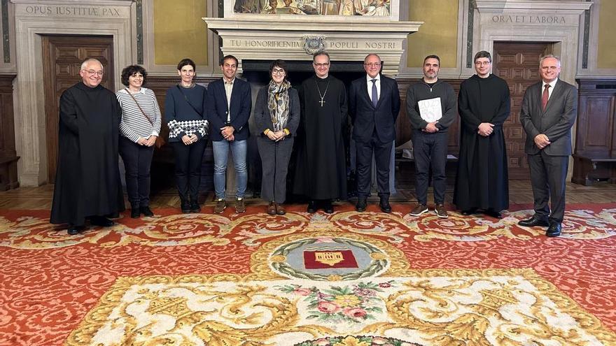 Blanquerna elaborarà material per a escoles sobre el mil·lenari de Montserrat