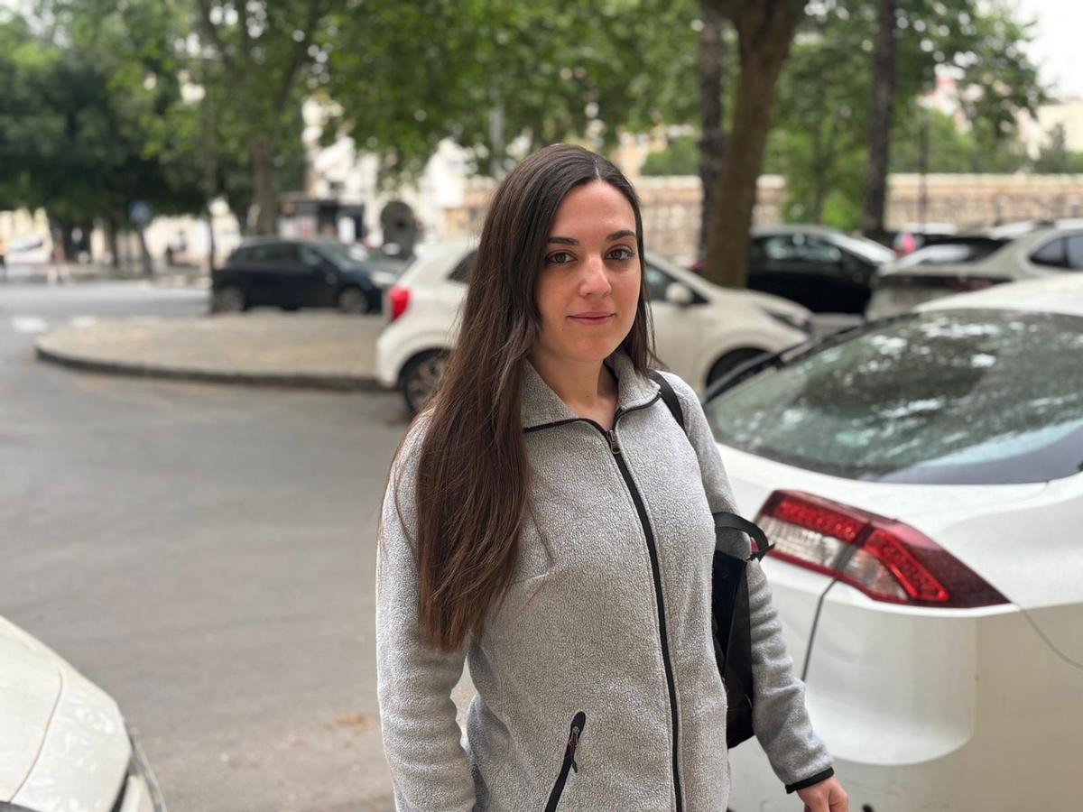 Carmen Fernández Aparicio, vecina de Los Cañones.