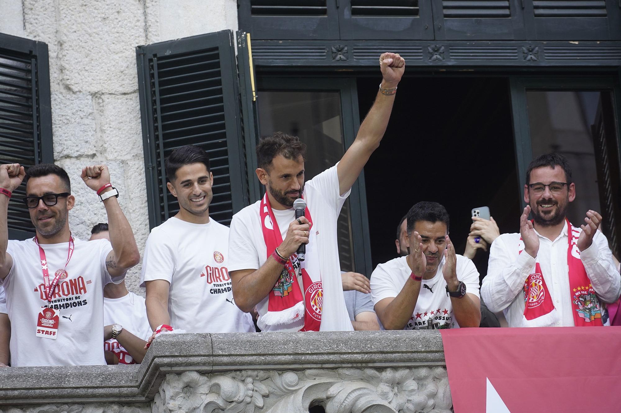 Totes les imatges de la celebració de Girona FC