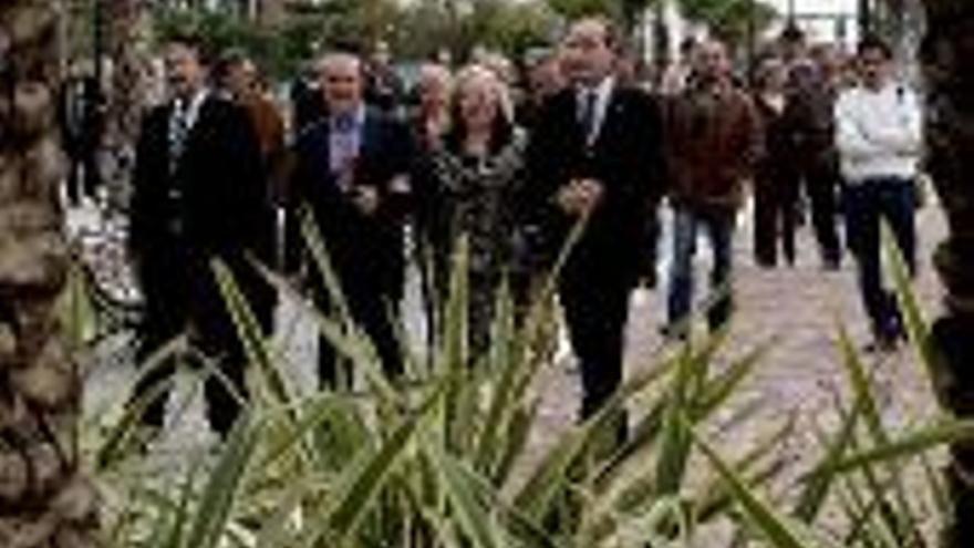 Inauguración en Málaga del parque Gregorio Sánchez ´Chiquito de la Calzada´