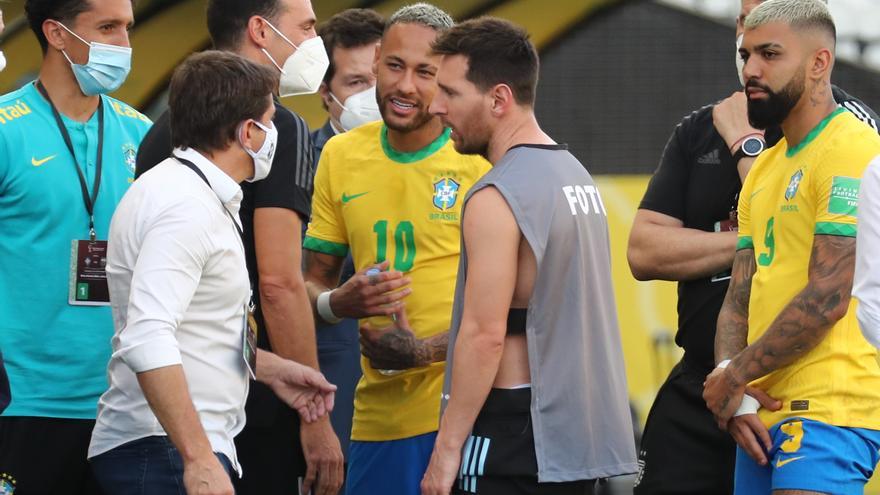 Brasil y Argentina deben volver a jugar el partido de las eliminatorias suspendido