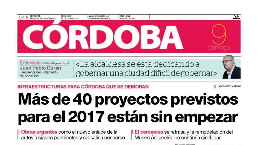 La portada de CÓRDOBA