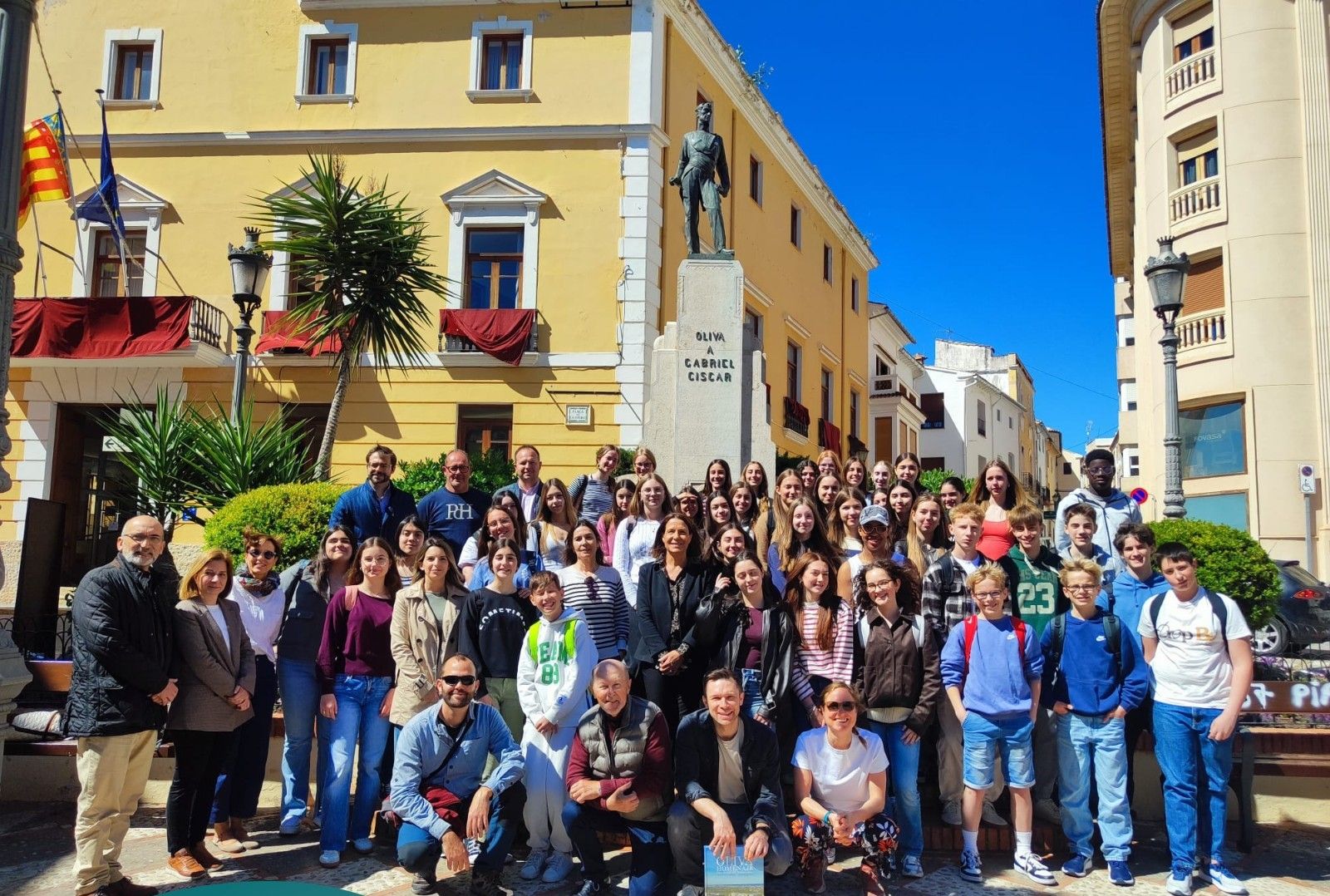 Recepción en el ayuntamiento.