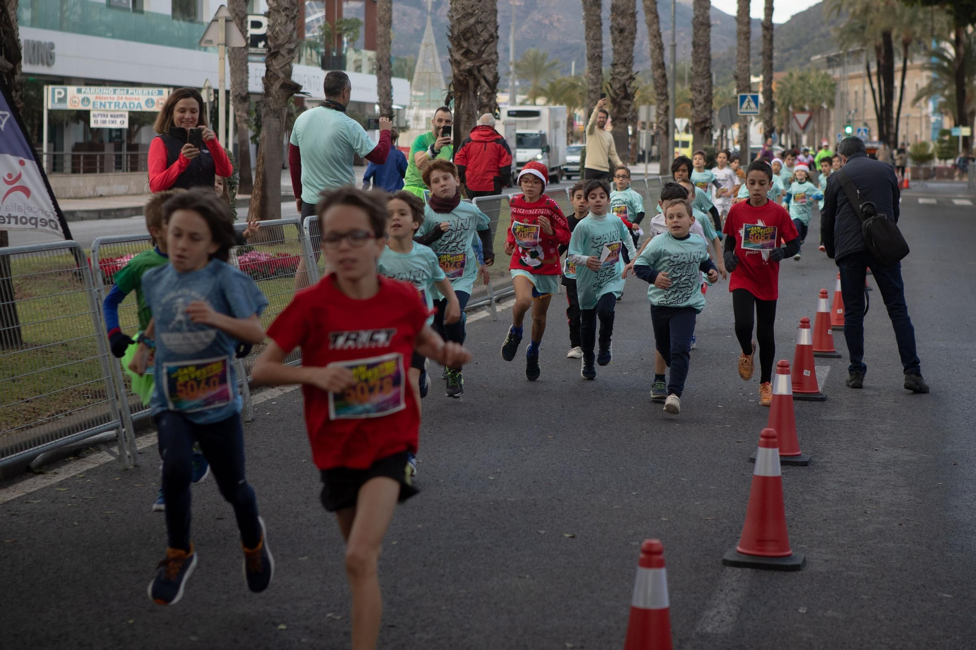 Las imágenes de la San Silvestre infantil 2024 en Cartagena