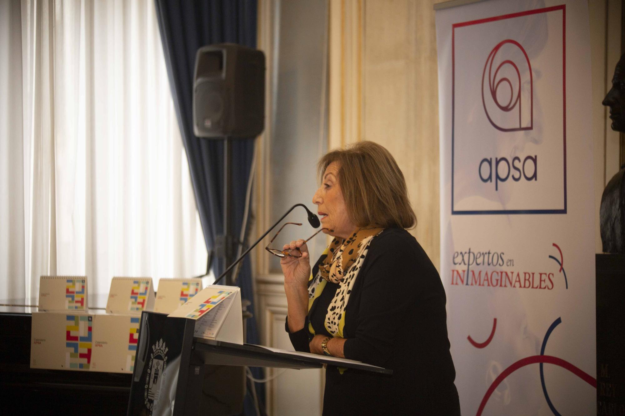 APSA presenta en Alicante su calendario solidario 2023 Información