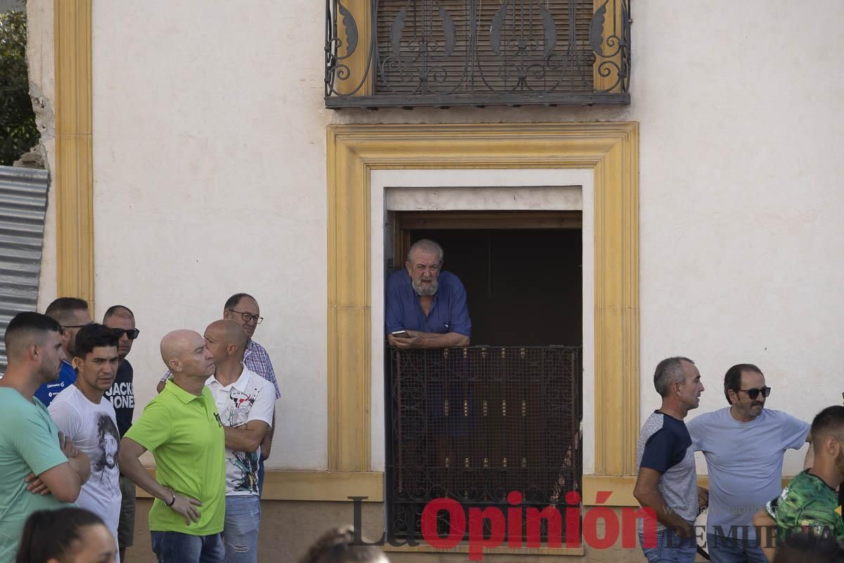 Cuarto encierro en las Fiestas de Moratalla