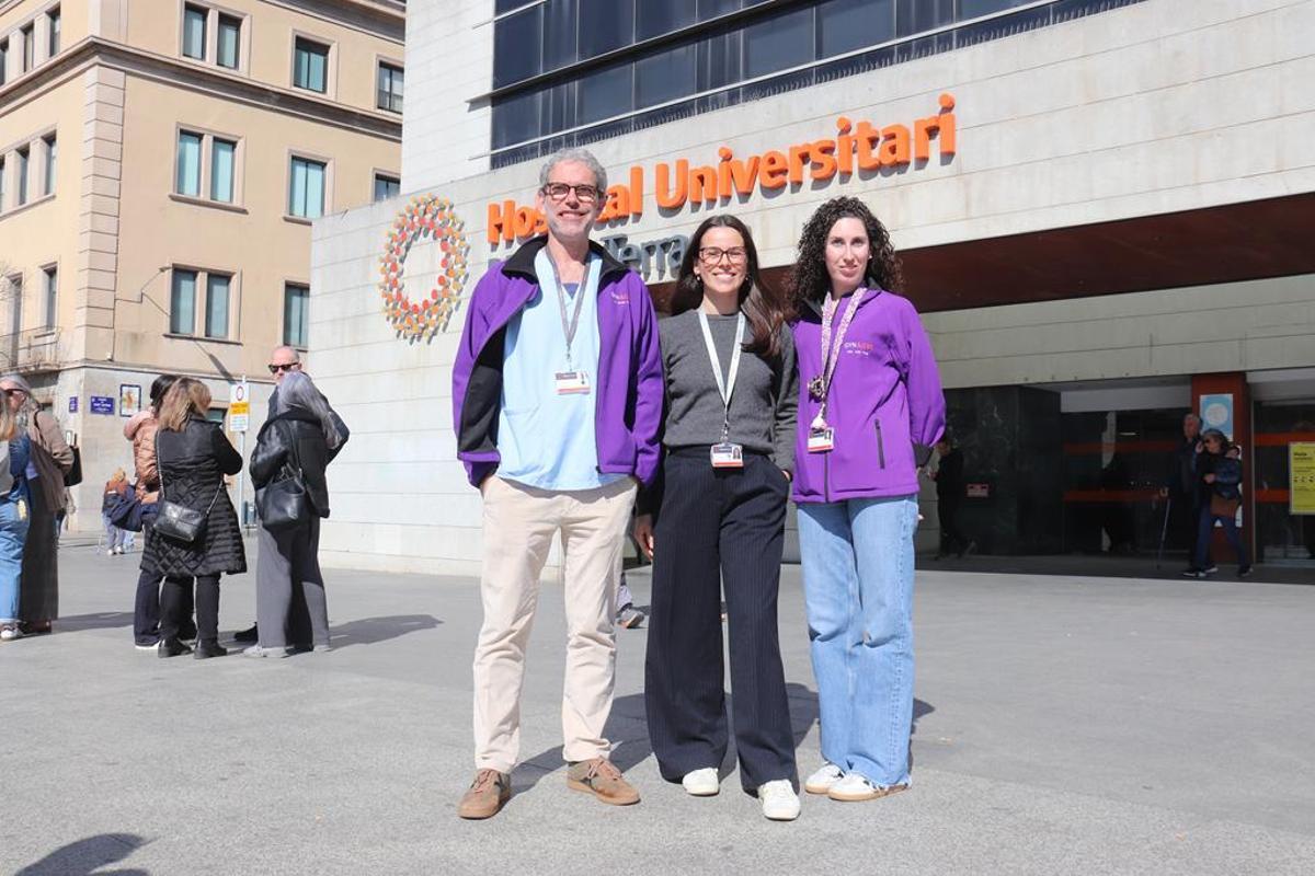 Els autors de l'estudi sobre disparèunia són els ginecòlegs de l'HUMT Oriol Porta Roda, Laia Plaza i Laura López