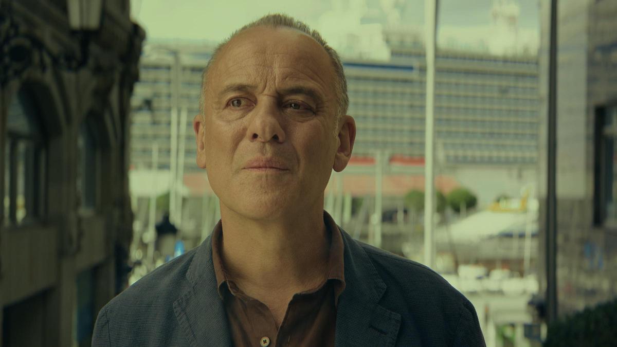 Javier Gutiérrez en el papel del inspector Leo Caldas
