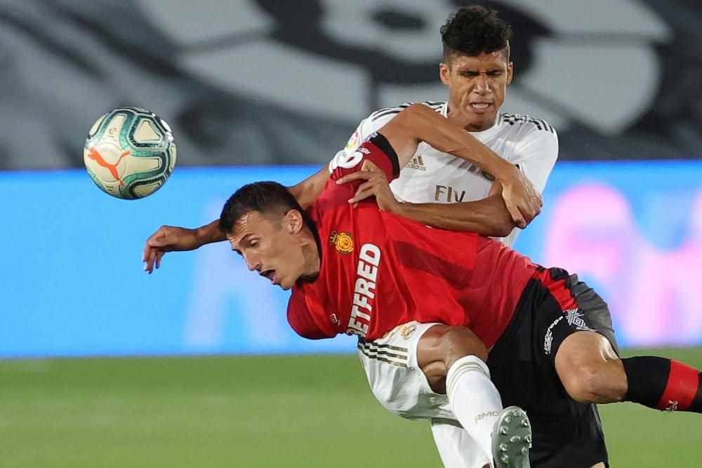 El Mallorca da la cara ante el Real Madrid en el debut de Luka Romero