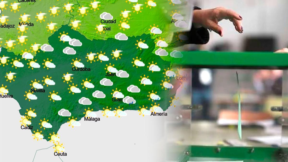 Las lluvias serán muy escasas y localizadas en Andaucía el 17 de mayo.