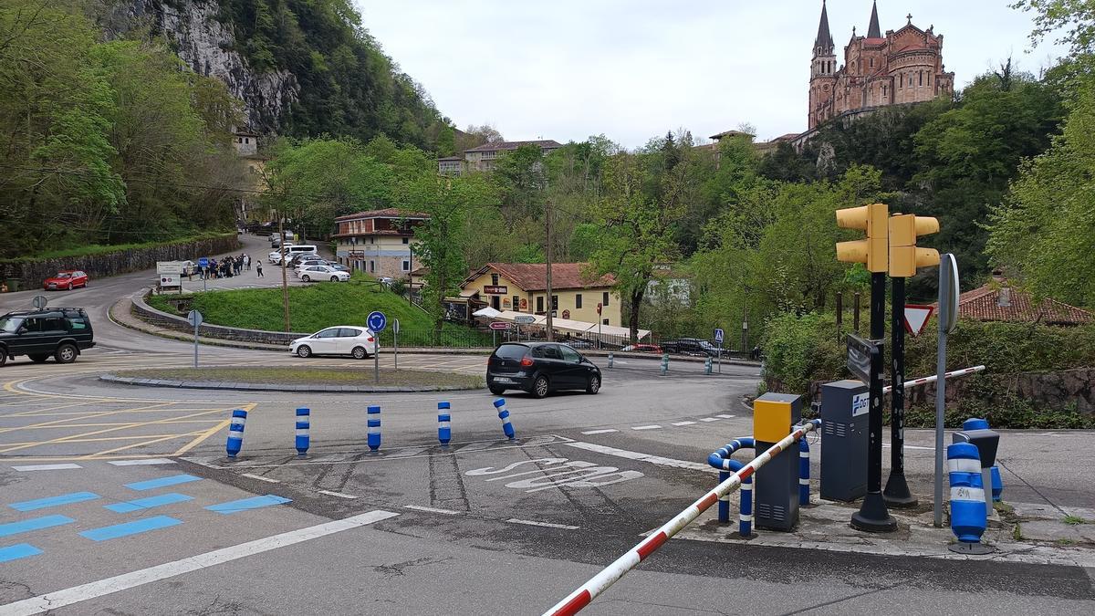 Covadonga, este Jueves Santo.