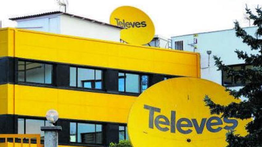 Sede de la empresa Televés en el barrio de Conxo, en Santiago de Compostela  / jesús prieto