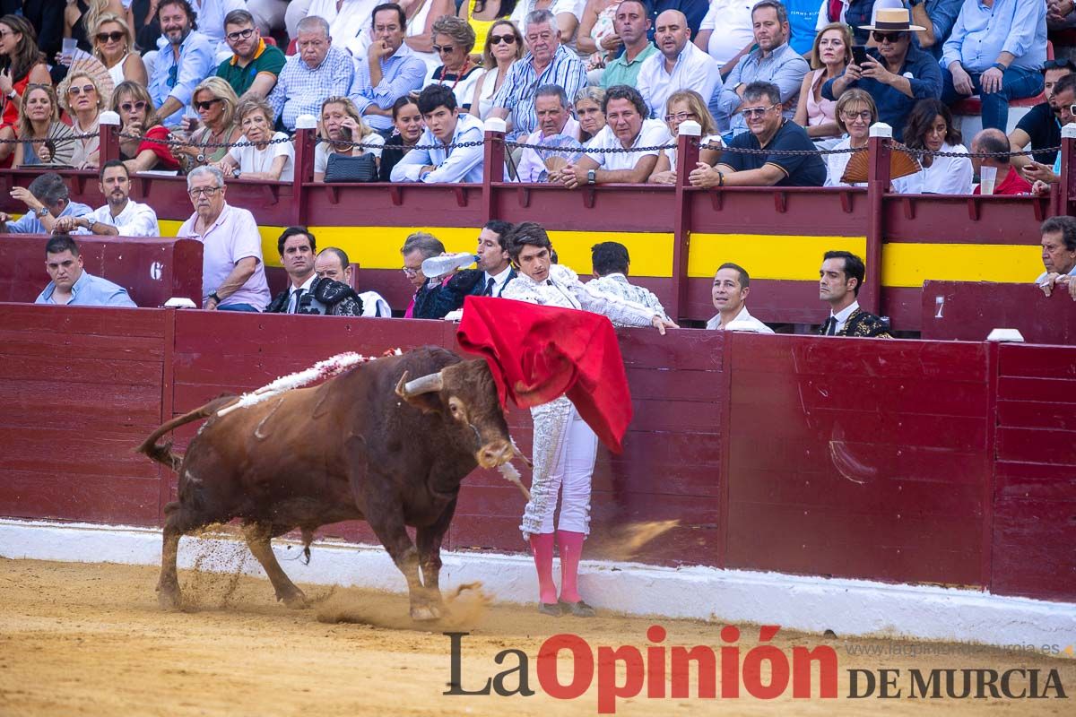 Segunda corrida de la Feria Taurina de Murcia (Castella, Manzanares y Talavante)