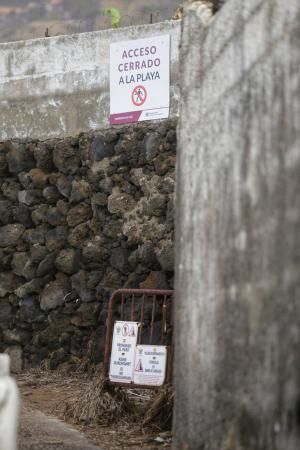 Zonas con riesgos de desprendimiento en Tenerife