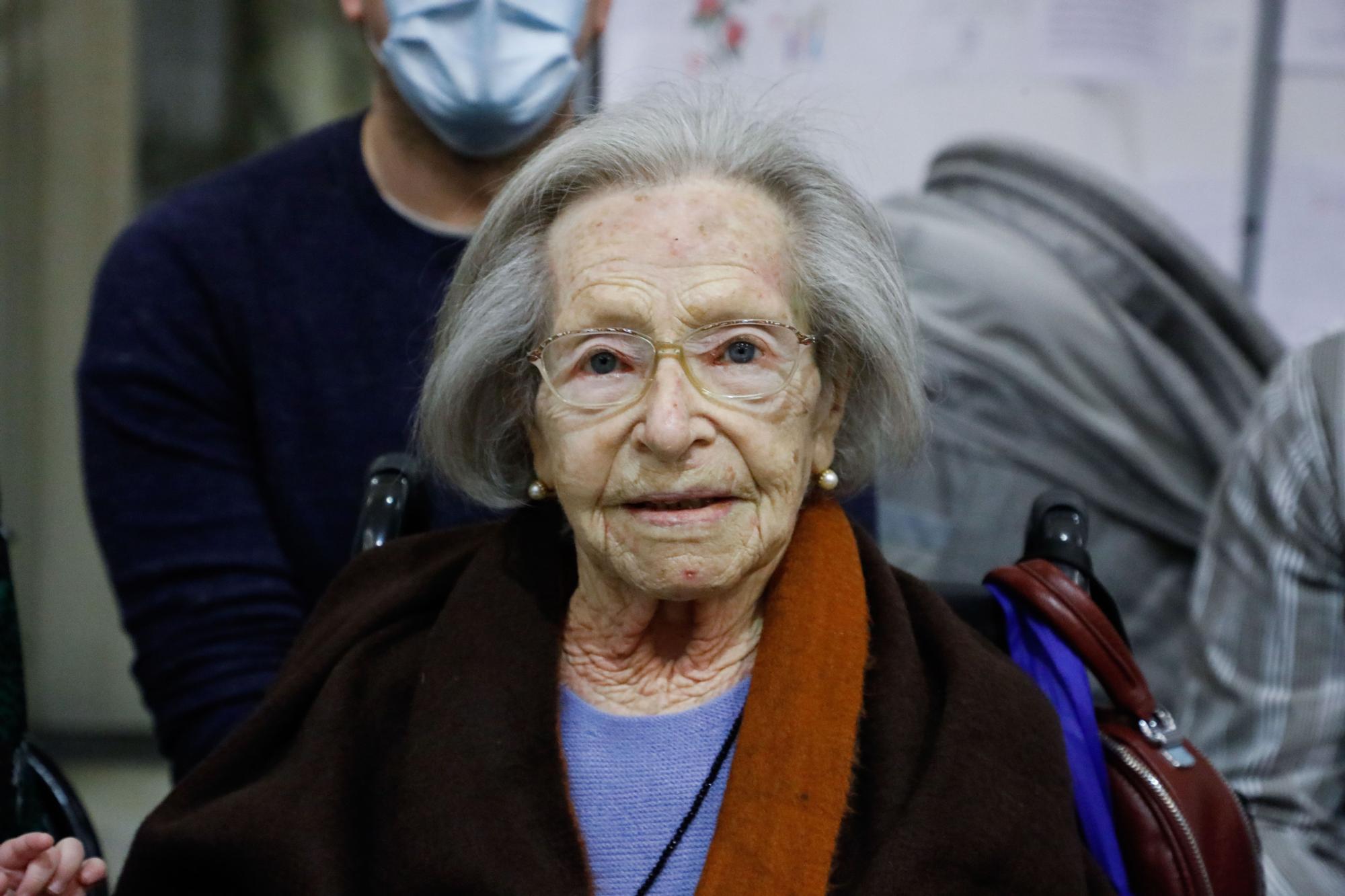 Recepción a las personas que cumplen 100 años en València