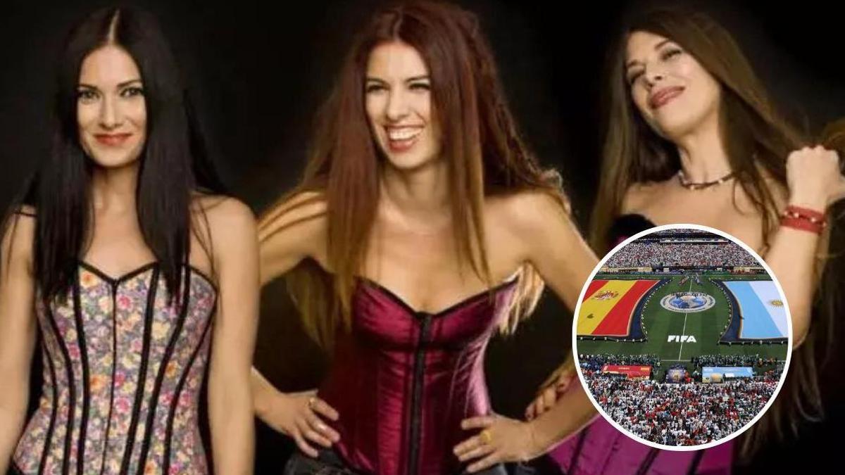 Las Ketchup. Una foto de archivo de Pilar, Lola y Lucía.