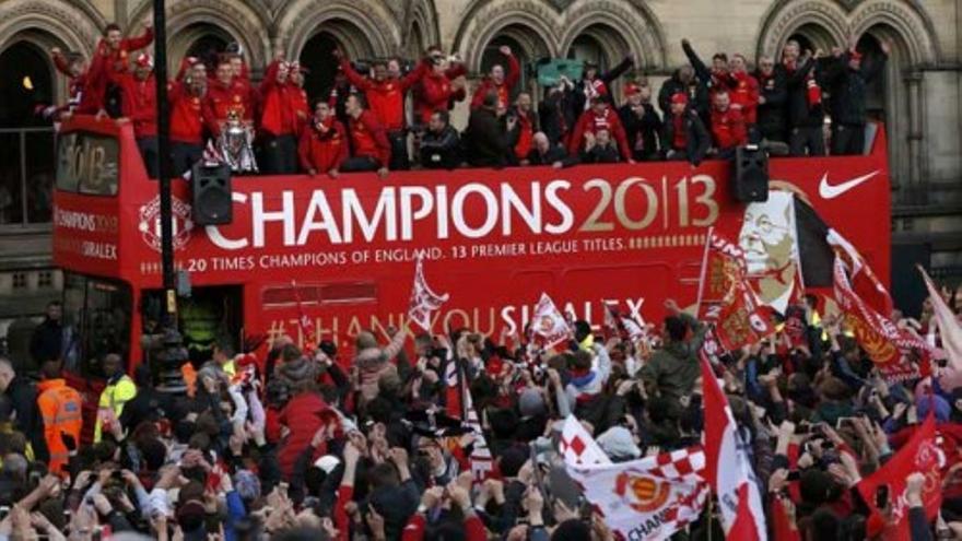 El Manchester celebra su vigésimo título de la Premier