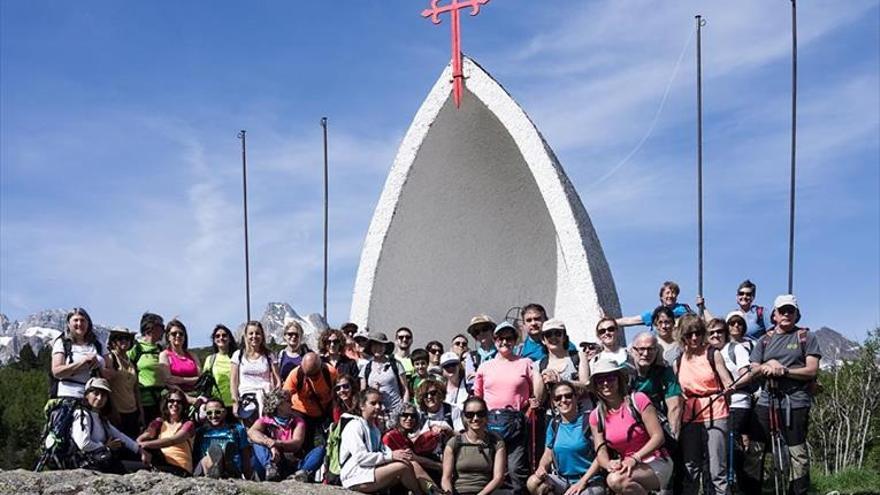 Senderismo artístico en la Jacetania