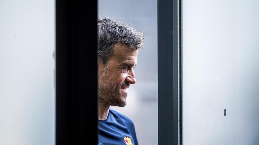 Luis Enrique: &quot;Nuestro objetivo es marcar cinco goles&quot;