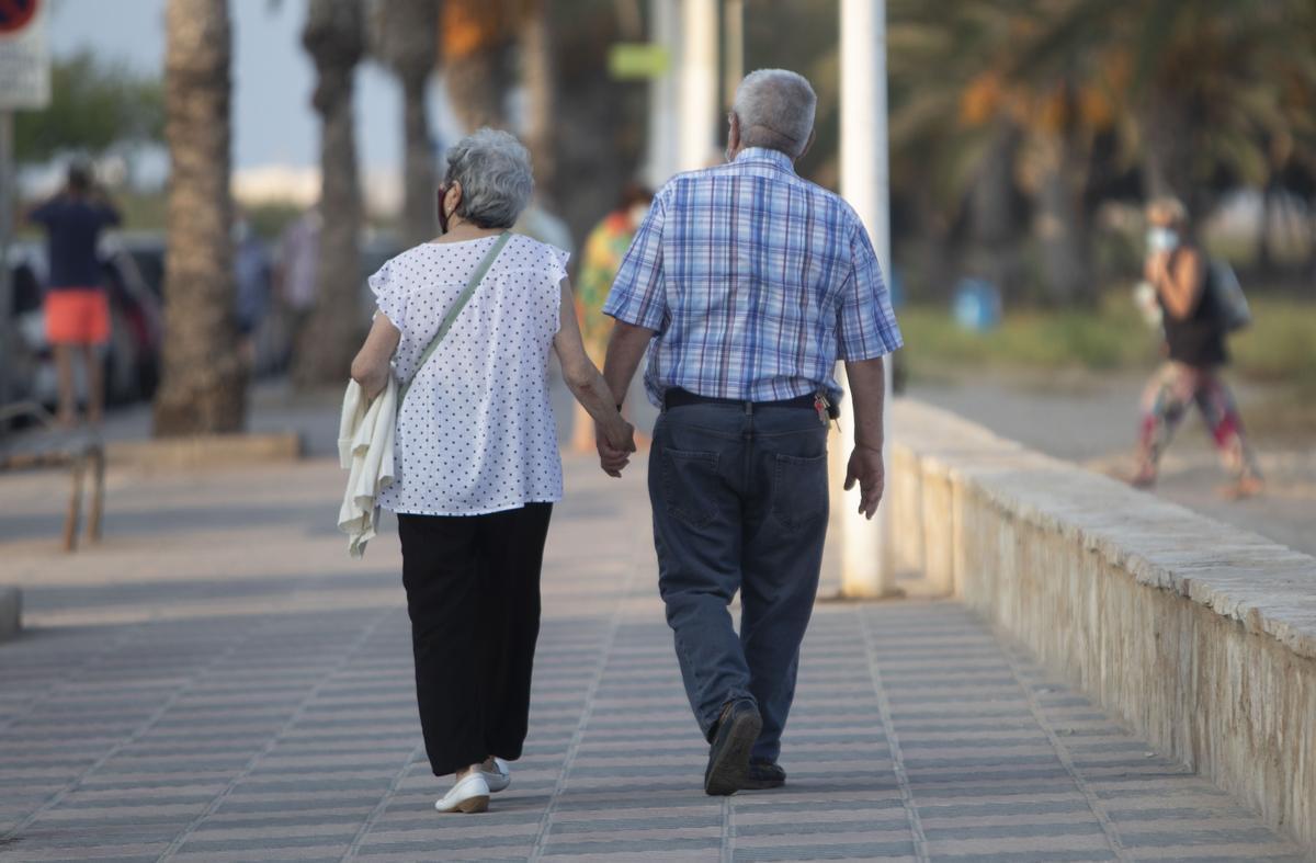 Pareja de ancianos
