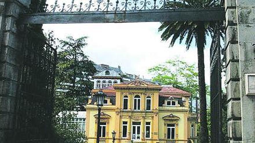 El palacete de «Villa Magdalena», en la avenida de Galicia.