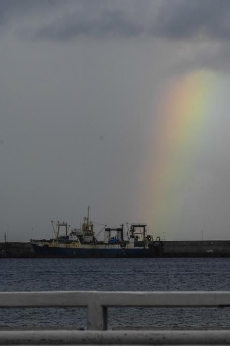 METEOROLOGIA. ARCOIRIS Y BARCO PERFORADOR