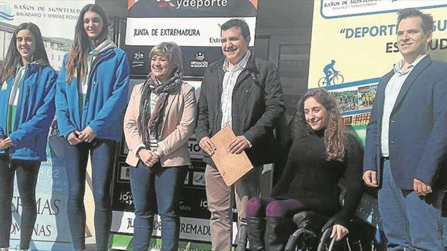 Baños de Montemayor ayuda al auge del deporte regional