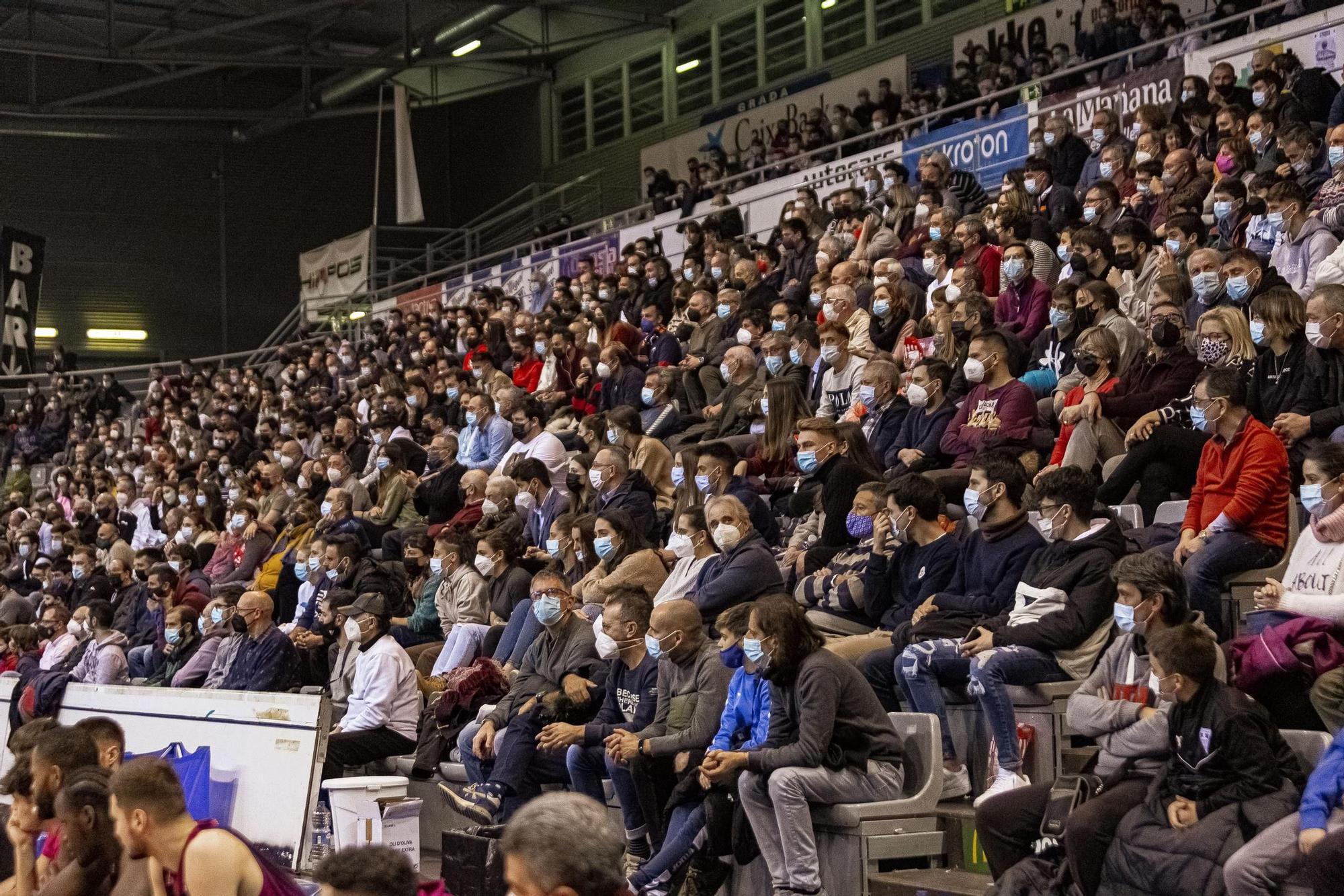 Les millors imatges de l'ICG Força Lleida - Bàsquet Girona