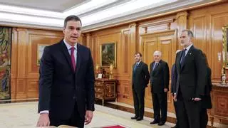 Sánchez promete su cargo ante el Rey y activa la formación de gobierno