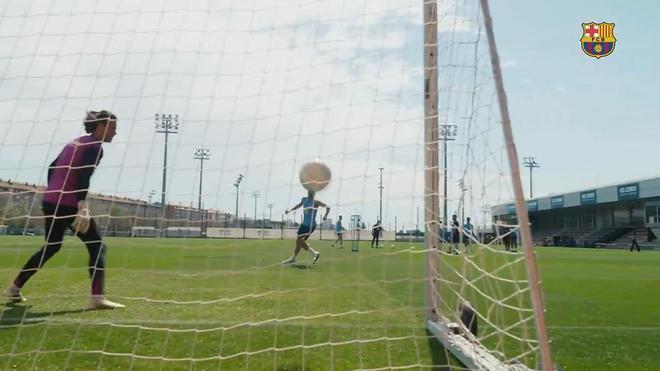 El golazo de Fermín Lopez en el entrenamiento
