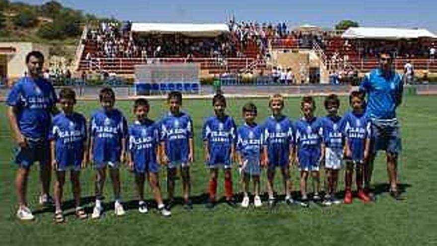 Triunfo del equipo prebenjamín del Alone