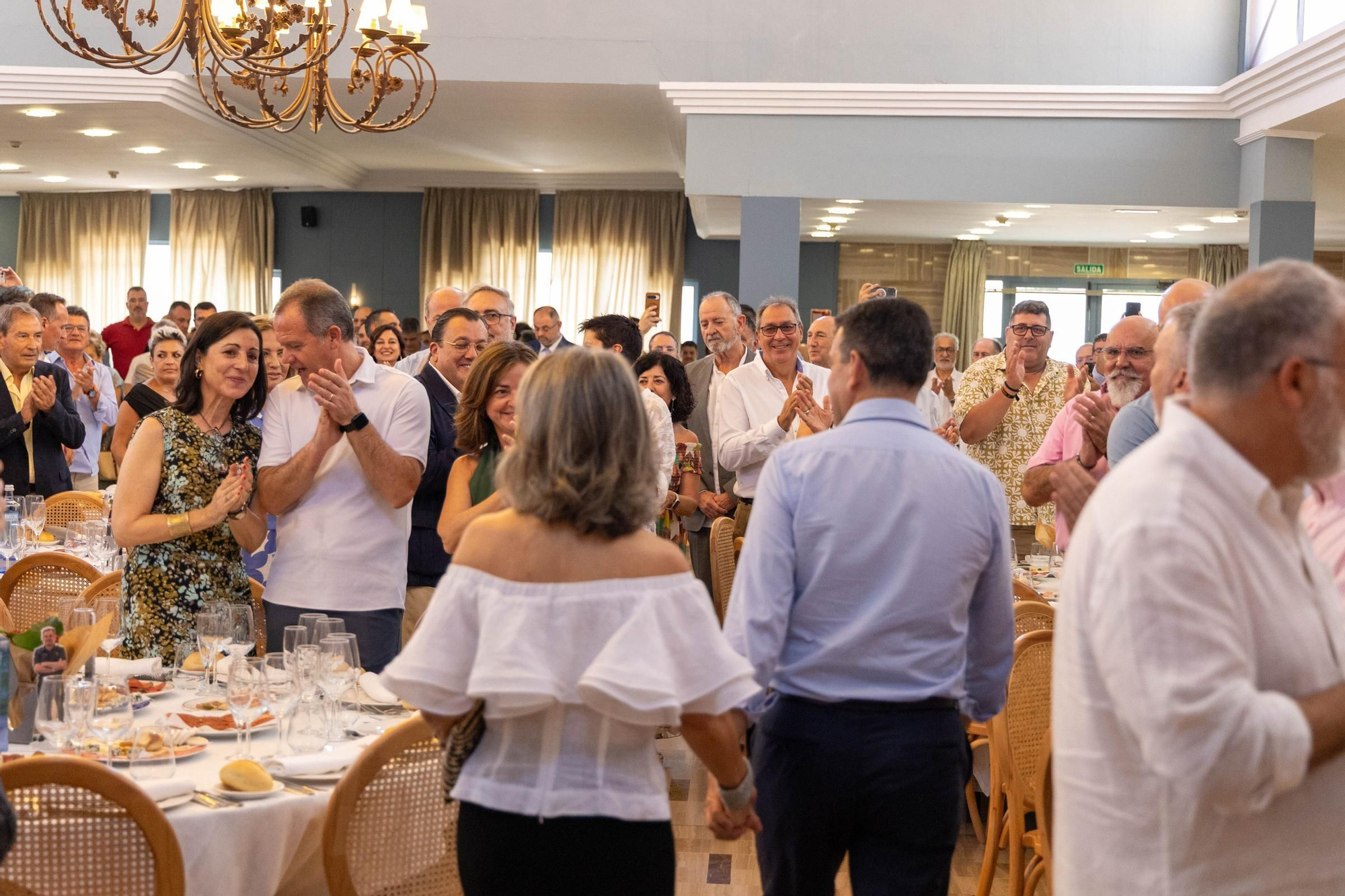 Comida de despedida al Coronel de la Guardia Civil de la Comandancia de Alicante, José Hernández Mosquera