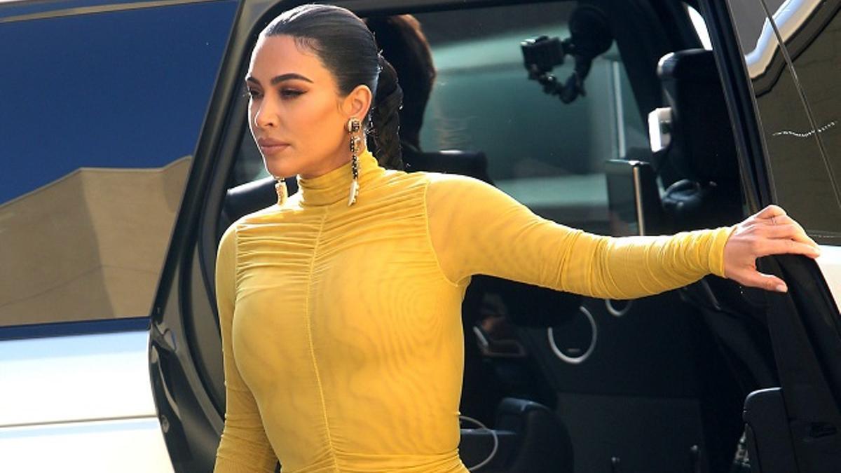 Kim Kardashian recupera el peinado de trenza clásica