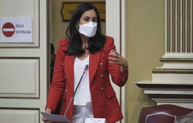 Pleno en el Parlamento de Canarias, 26/10/2021