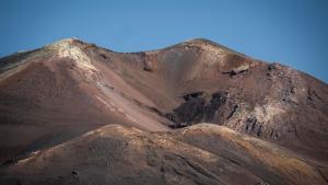 Visita al cono volcánico del Tajogaite