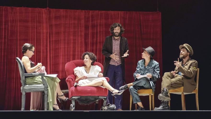 Sarabela Teatro inicia xira en Vigo con &quot;O rei morre&quot;