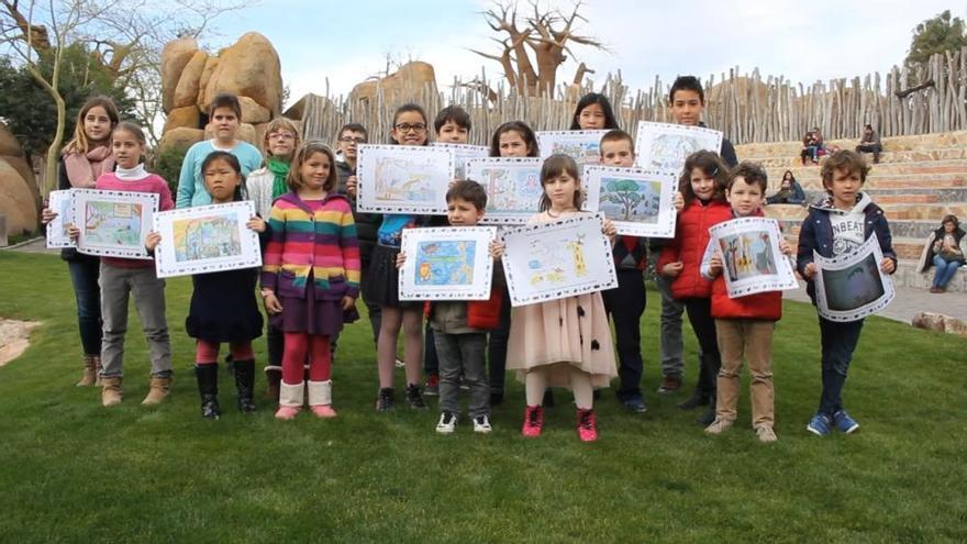 Entrega de premios del concurso de dibujo Bioparc