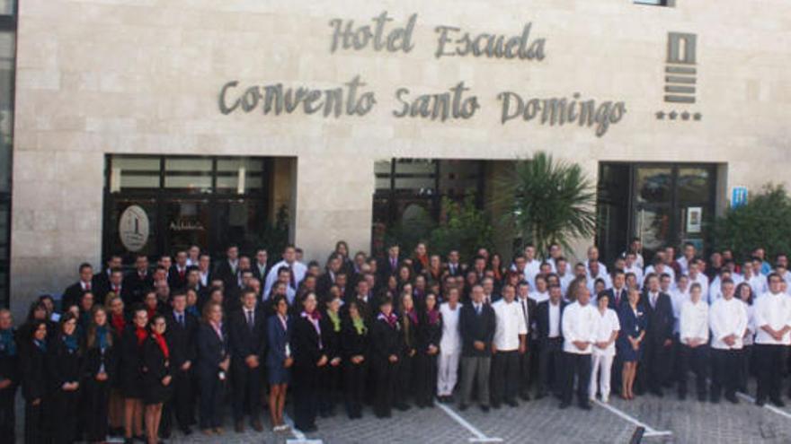 Foto de grupo de los alumnos que este año comienzan sus estudios en Archidona.