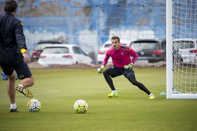 Entrenamiento de la UD Las Palmas