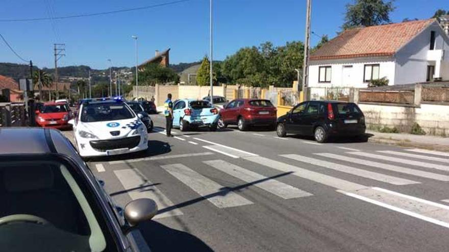 Vehículos implicados en el accidente.