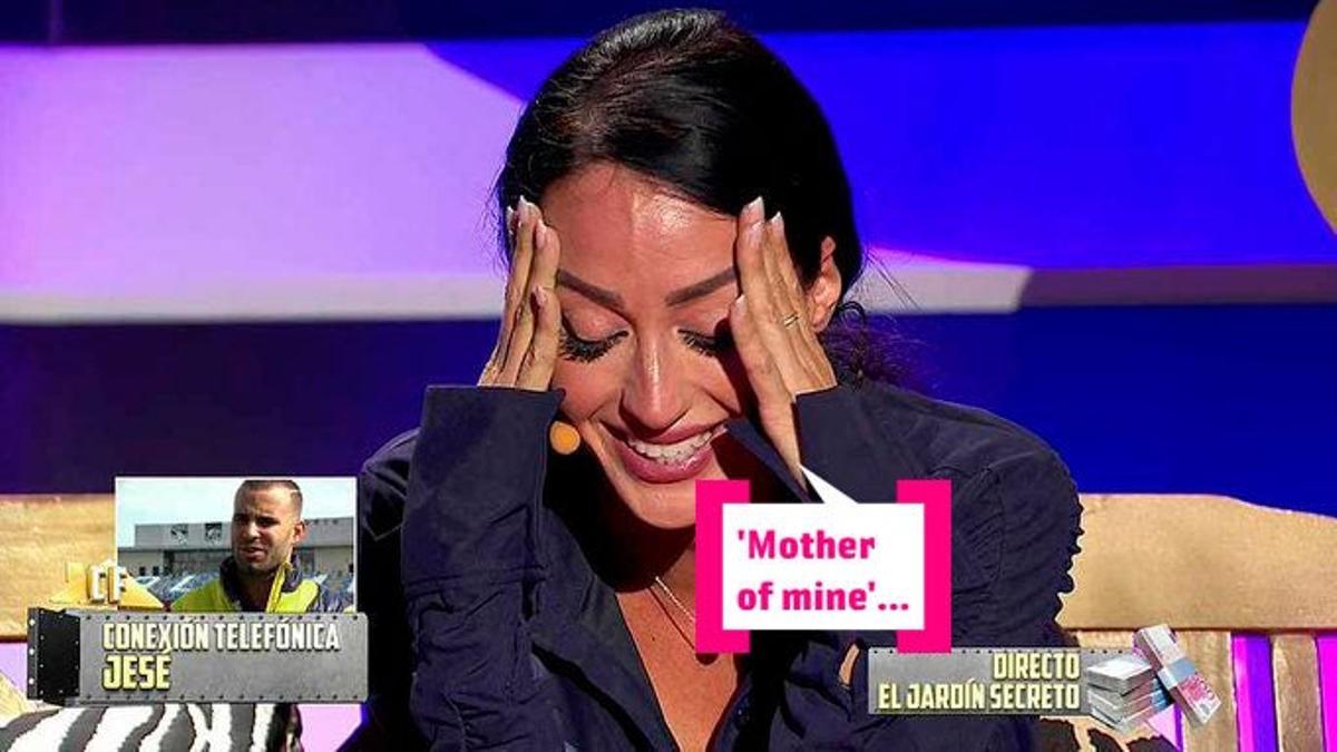 Aurah Ruiz recibe una llamada de Jesé Rodríguez en 'La Casa Fuerte'