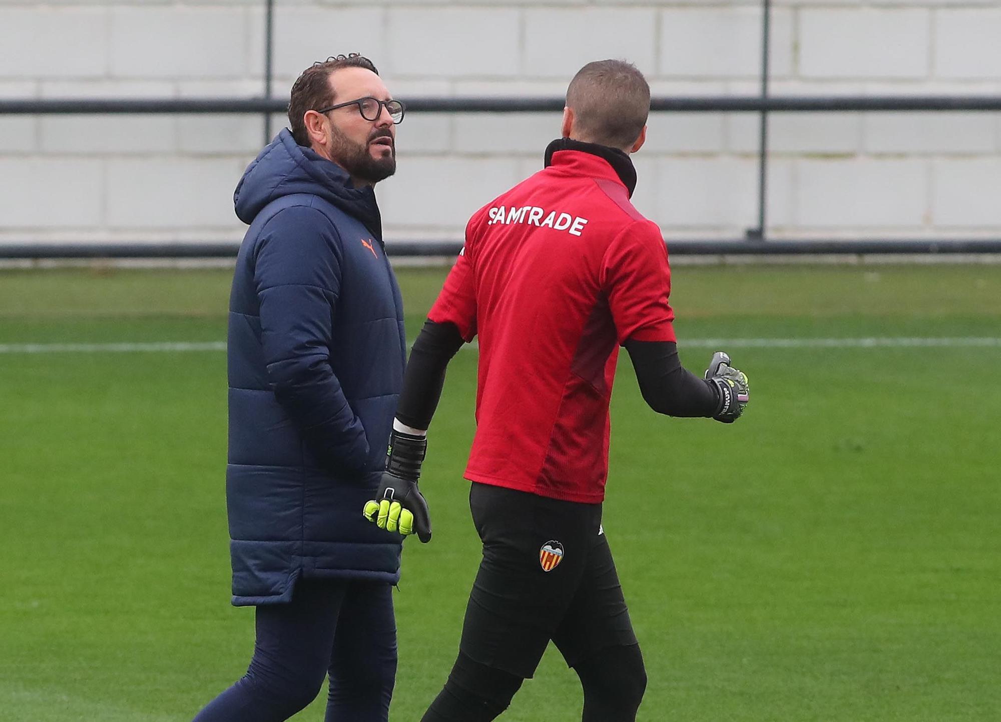 Así ha sido el entrenamiento de hoy del Valencia CF