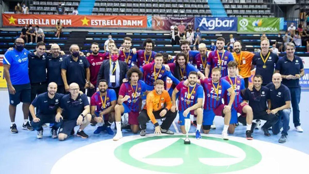 El FC Barcelona, campeón de la Supercopa de Catalunya