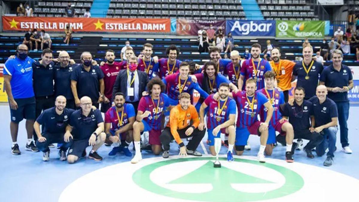 El FC Barcelona, campeón de la Supercopa de Catalunya