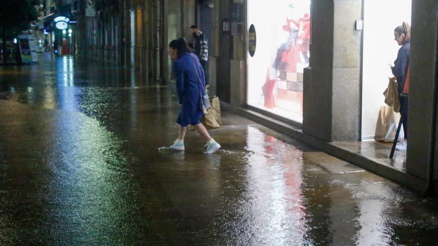 Las trombas de agua dejan O Salnés como el punto más castigado de Galicia