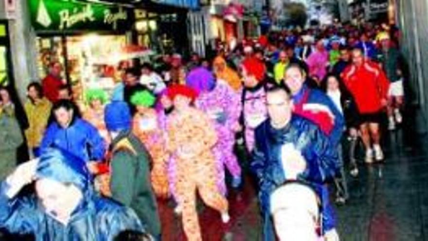 El mal tiempo ´congela´ la San Silvestre